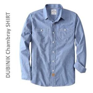 DUBINIK Men's Chambray Shirt